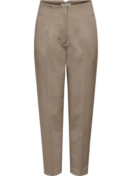 Only Dama Tesatura Pantaloni Brindle
