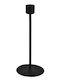Eglo Candle Holder Metal in Black Color 7.5x24x24cm 1pcs