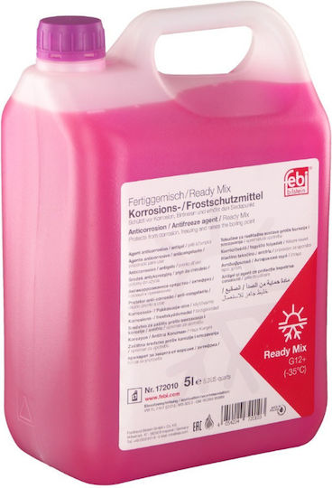 Febi Ready for Use Engine Coolant for Car G12+ -35°C Purple 5lt