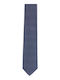 Hugo Boss Ανδρική Γραβάτα Μονόχρωμη σε Navy Μπλε Χρώμα