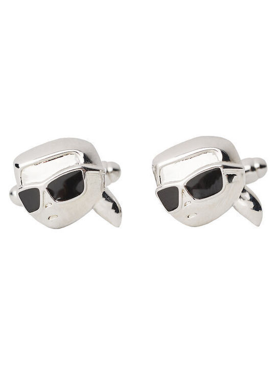 Karl Lagerfeld Cufflinks of Silver