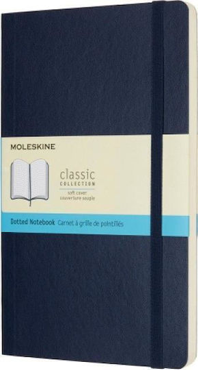 Moleskine Classic Collection Σημειωματάριο Bullet 96 Φύλλων με Τελείες με Σκληρό Εξώφυλλο Μπλε