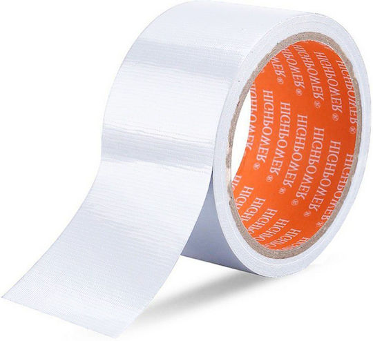 Highpower Αυτοκόλλητη Υφασμάτινη Ταινία Λευκή 9mx48mm