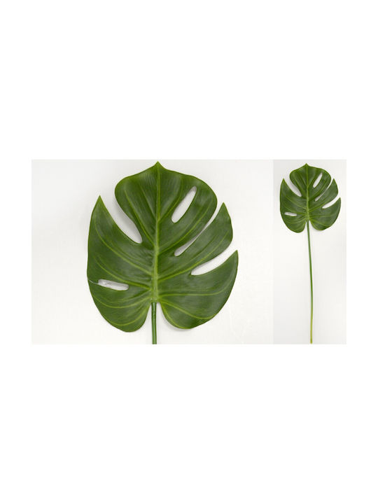 Artificial Decorative Branch Monstera Green 1pcs