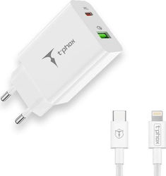 T-Phox Αντάπτορας 20W T-Phox Αντάπτορας 20W