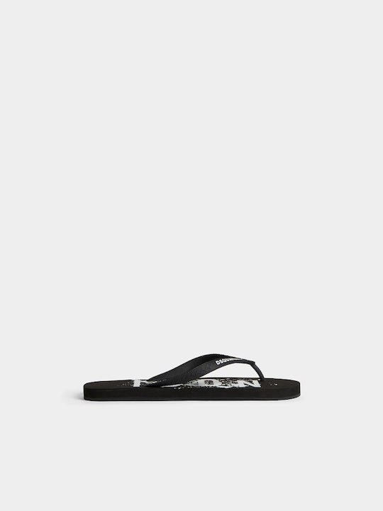 Dsquared2 Ανδρικά Flip Flops Μαύρα