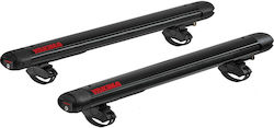 Yakima Fatcat 6 Evo Dachträger für Autos 82.5cm Geeignet für 6 Skipaare oder 4 Snowboards