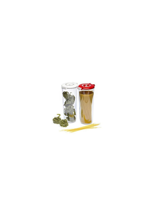 Status Vase General Use with Airtight Lid Plastic Transparent 2500ml