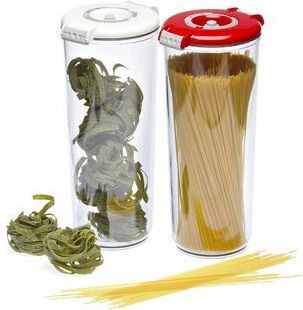 Status Status General Use Food Jar with Airtight Lid Plastic Transparent 2500ml