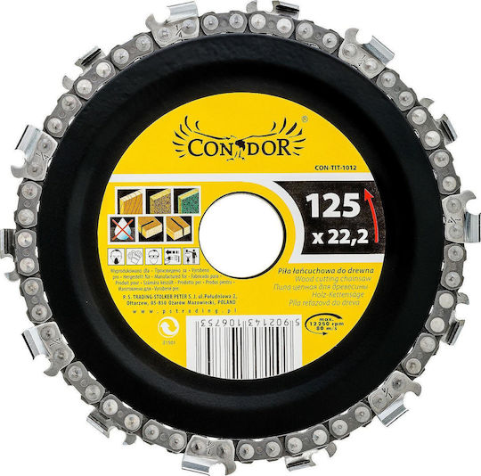 Drel Δίσκος Κοπής Ξύλου 125mm