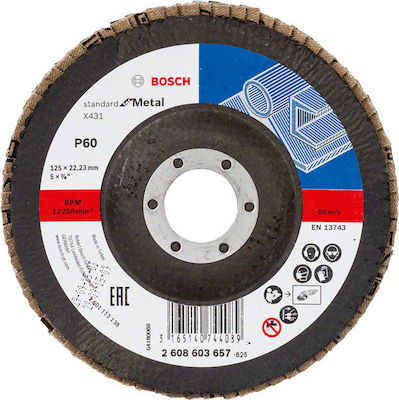 Bosch 2608603657 Cutting Disc Metal 125mm 1pcs