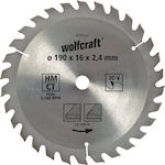 Wolfcraft WF6731000 Cutting Disc Wood 140mm 1pcs