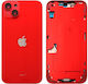 Κапак за замяна на батерията Червен за Apple iPhone 14 Plus