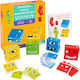Montessori Με Κάρτες Και Κύβους Εκφράσεων Montessori Educational Game Knowledge for 3+ years Years Old