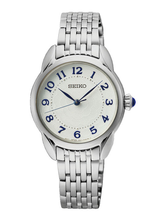 Seiko Women's Watch with Silver Metal Bracelet