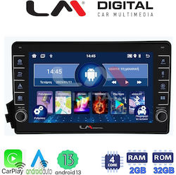 LM Digital Car-Audiosystem für Ssangyong Actyon 2006>2015 (Bluetooth/USB/WiFi/GPS/Apple-Carplay/Android-Auto)