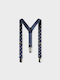 Mayoral Kids Suspenders with 3 Clips Blue