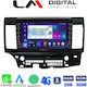 LM Digital Car Audio System for Mitsubishi Lancer 2008> (Bluetooth/USB/WiFi/GPS/Android-Auto) with Touch Screen 9"