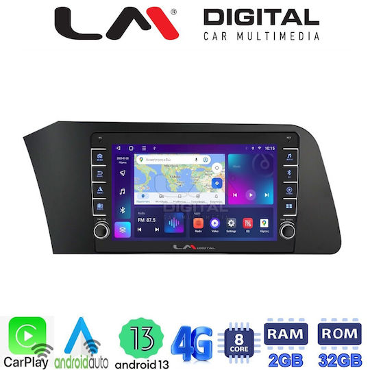 LM Digital Auto-Audiosystem für Hyundai Elantra 2021 > (Bluetooth/USB/WiFi/GPS/Apple-Carplay/Android-Auto) mit Touchscreen 8"