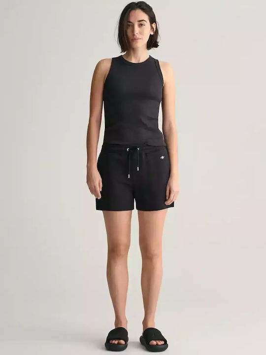 Gant Women's High-waisted Shorts BLACK