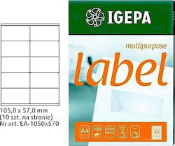 Igepa Memo Pads in Cube White 10.5x5.7pcs