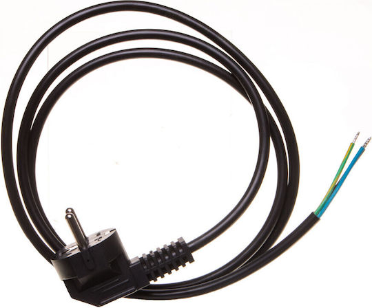 Elektro Plast Netzkabel in Schwarz Farbe 1m 1Stück