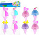 Craft with Fun Autocolant decorativ pentru proiecte DIY Ecru 6buc