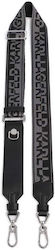 Karl Lagerfeld Strap for Knitted Bag Black Black/Beige