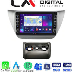 LM Digital Car-Audiosystem für Mitsubishi Lancer 2000>2007 (Bluetooth/USB/WiFi/GPS/Android-Auto)