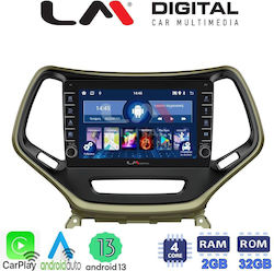 LM Digital Car Audio System for Jeep Cherokee 2014> (Bluetooth/USB/WiFi/GPS/Android-Auto)