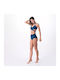 Bikini Inferioare Slip Albastru