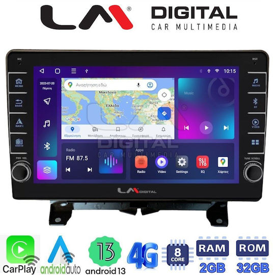LM Digital Автомобилна Аудио Система (Блутут/USB/WiFi/GPS/Apple-Carplay/Android-Auto)