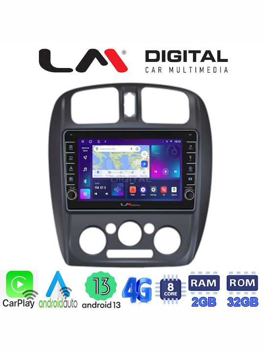LM Digital Автомобилна Аудио Система (Блутут/USB/WiFi/GPS/Apple-Carplay/Android-Auto)