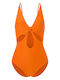 Pepe Jeans One-Piece Swimsuit Orange