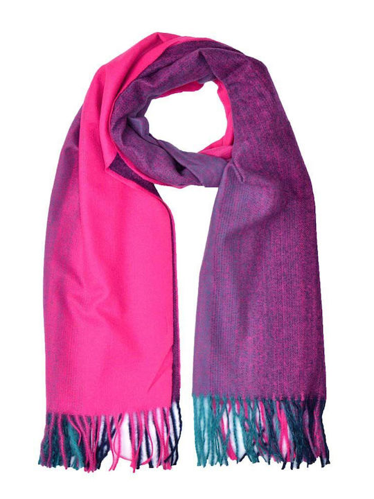 Potre Women's Wool Scarf Fuchsia