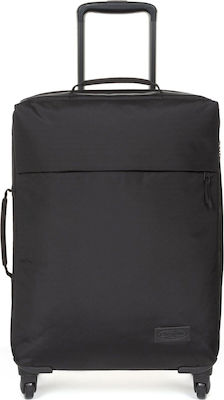 Eastpak Cnnct Cabin Travel Suitcase Black with 4 Wheels Height 54cm.