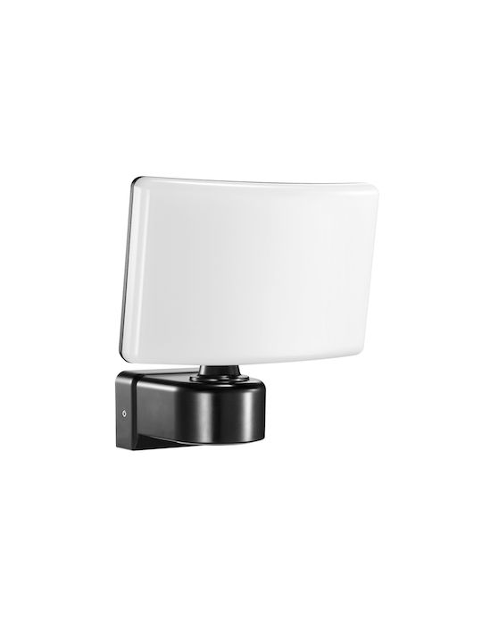 Orno Επιτοίχιο Εξωτερικό Φωτιστικό LED IP65 30W με Φυσικό Λευκό Φως 22.5x17.15x19.9εκ.