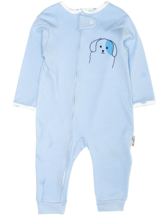 Midirik Baby Bodysuit Light Blue