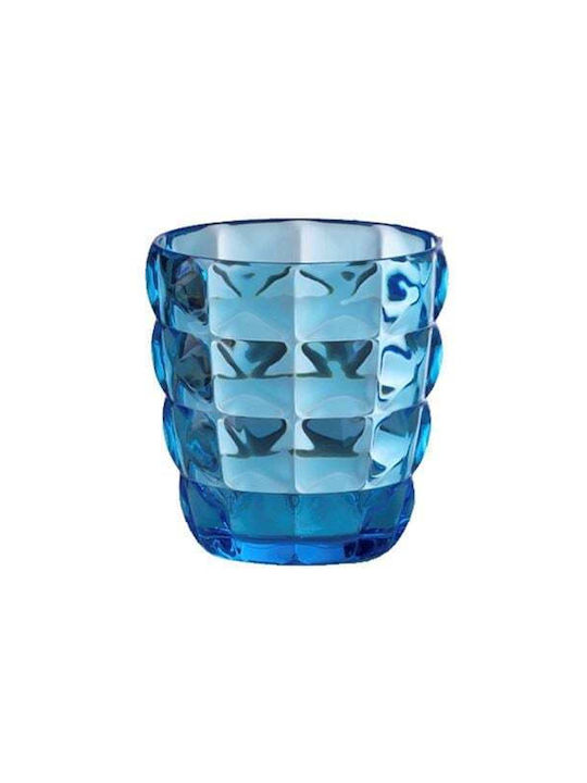 Mario Luca Giusti Diamante Basso Glass Water made of Glass in Turquoise Color