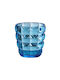 Mario Luca Giusti Diamante Basso Glass Water made of Glass in Turquoise Color