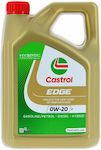 Castrol Edge Car Lubricant 0W-20 4lt