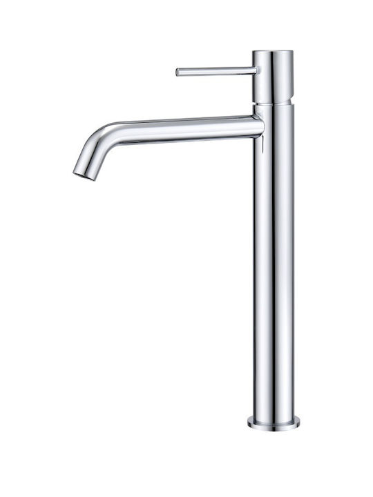 Imex Mixing Tall Sink Faucet Silver