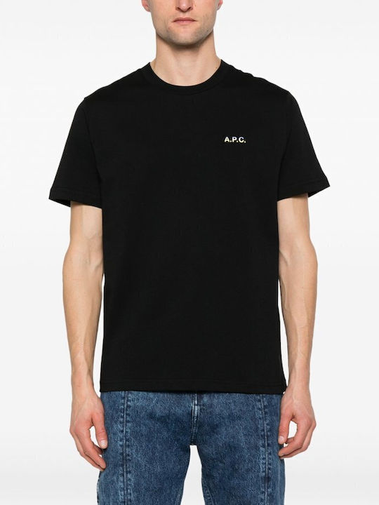 A.P.C. Men's Short Sleeve Blouse Black