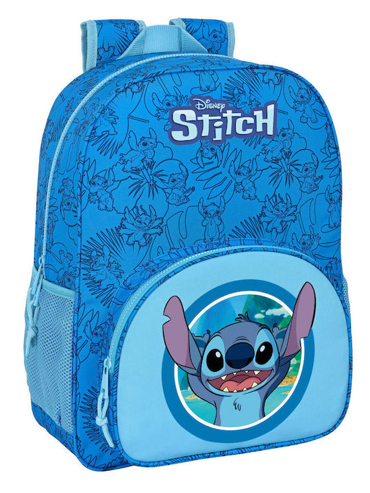 Stitch School Bag Backpack Kindergarten in Blue color