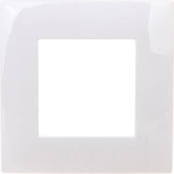 KOS Switch Frame in White Color 450481
