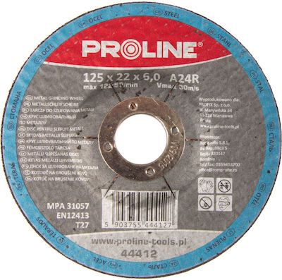 Proline 44412 Cutting Disc Metal Hole Diameter 125mm 1pcs