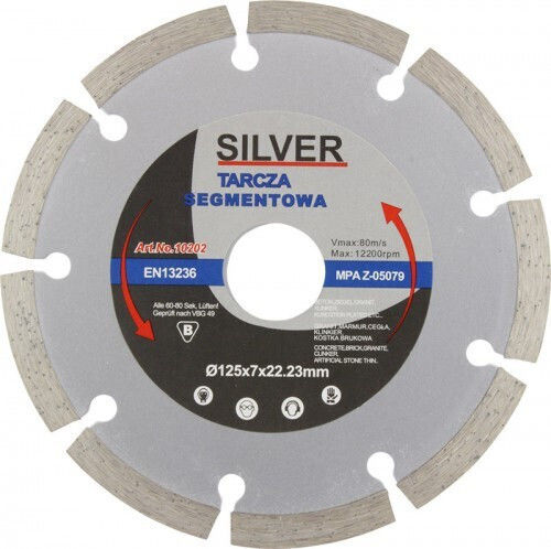 Silver Star Cutting Disc Construction Materials 1pcs