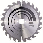 Bosch 2608640627 Cutting Disc Wood with 24 Teeth 1pcs