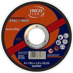Flex Δίσκος Κοπής Μετάλλου 125mm