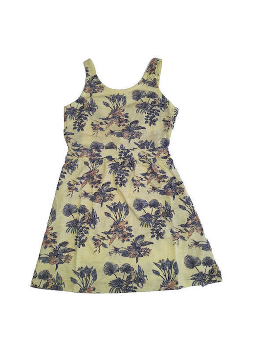 Joyce Kids Dress Floral Yellow